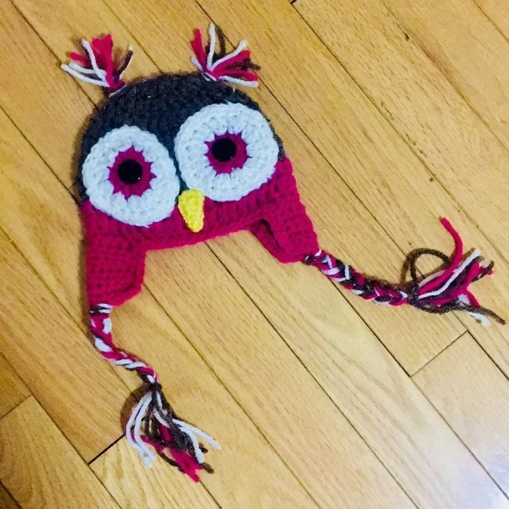 🆕Handmade Owl Love You Forever Hat 🦉